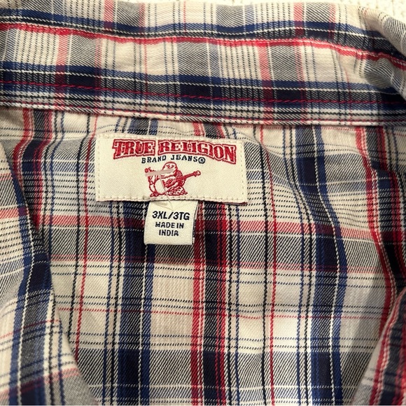 True Religion Button Down Shirt XXXL - Picture 4 of 5